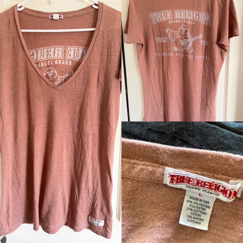 True Religion Classic v neck t-shirt